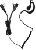 Kenwood EMC4 Clip Mic w PTT Earphone
