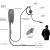RANGER SPM-463A mini-boom headset